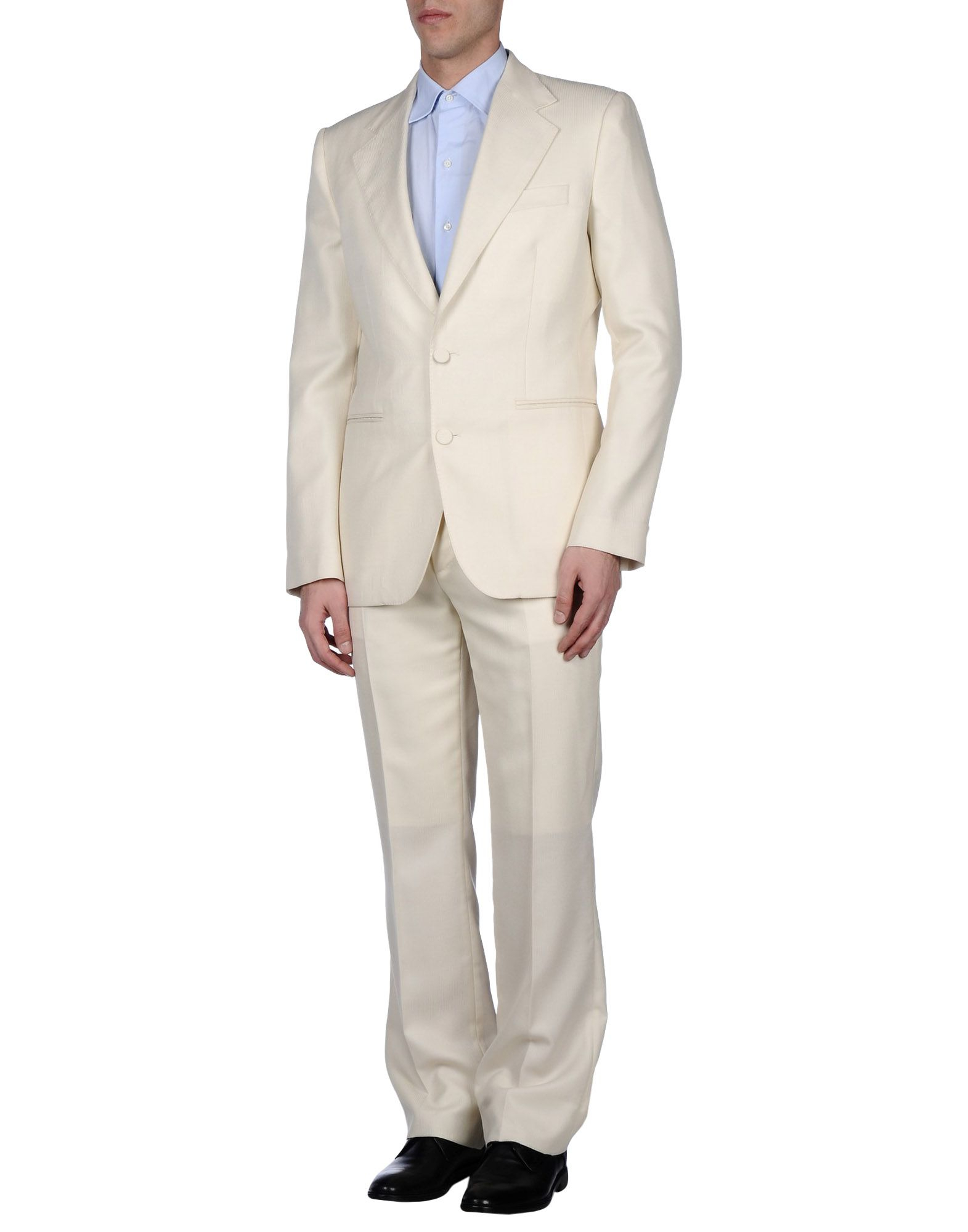 Roberto cavalli Suit in White for Men (Ivory) | Lyst