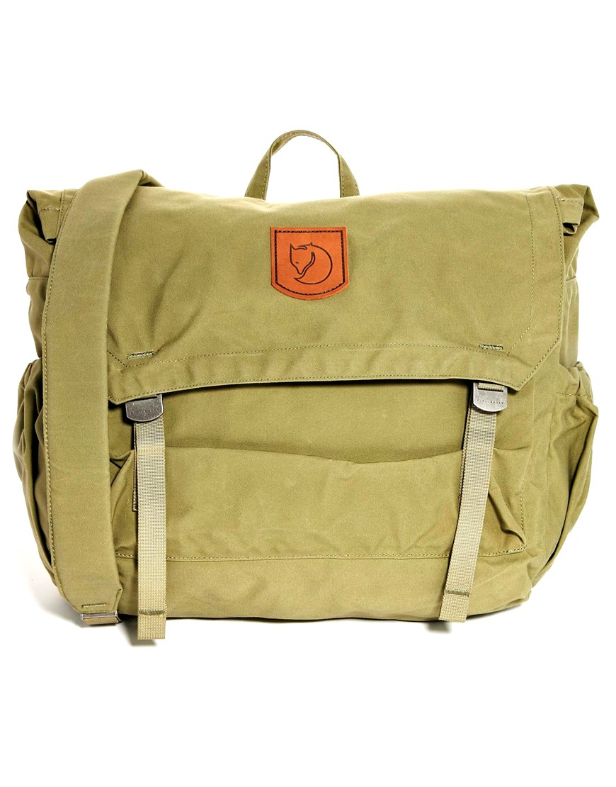 Lyst Fjallraven Foldsack No 2 Messenger Bag In Green For Men Gallery