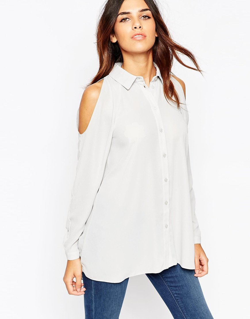 cold shoulder blouses uk