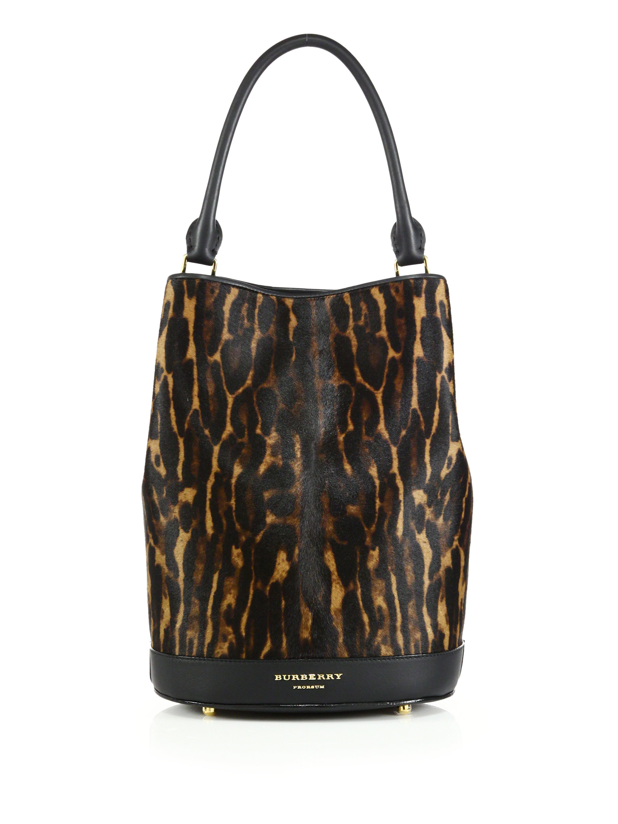 burberry leopard bag