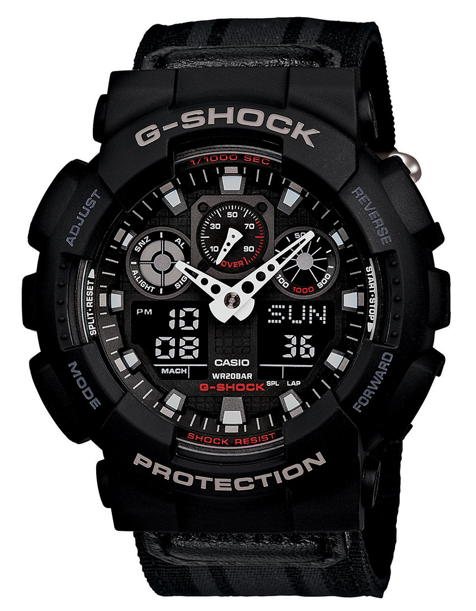 g shock chronograph watch