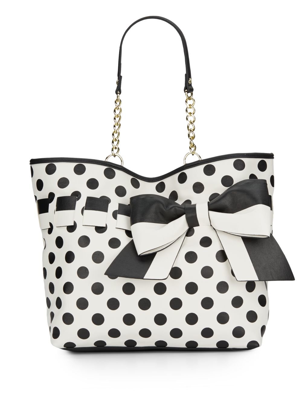 betsey johnson polka dot handbags & purses