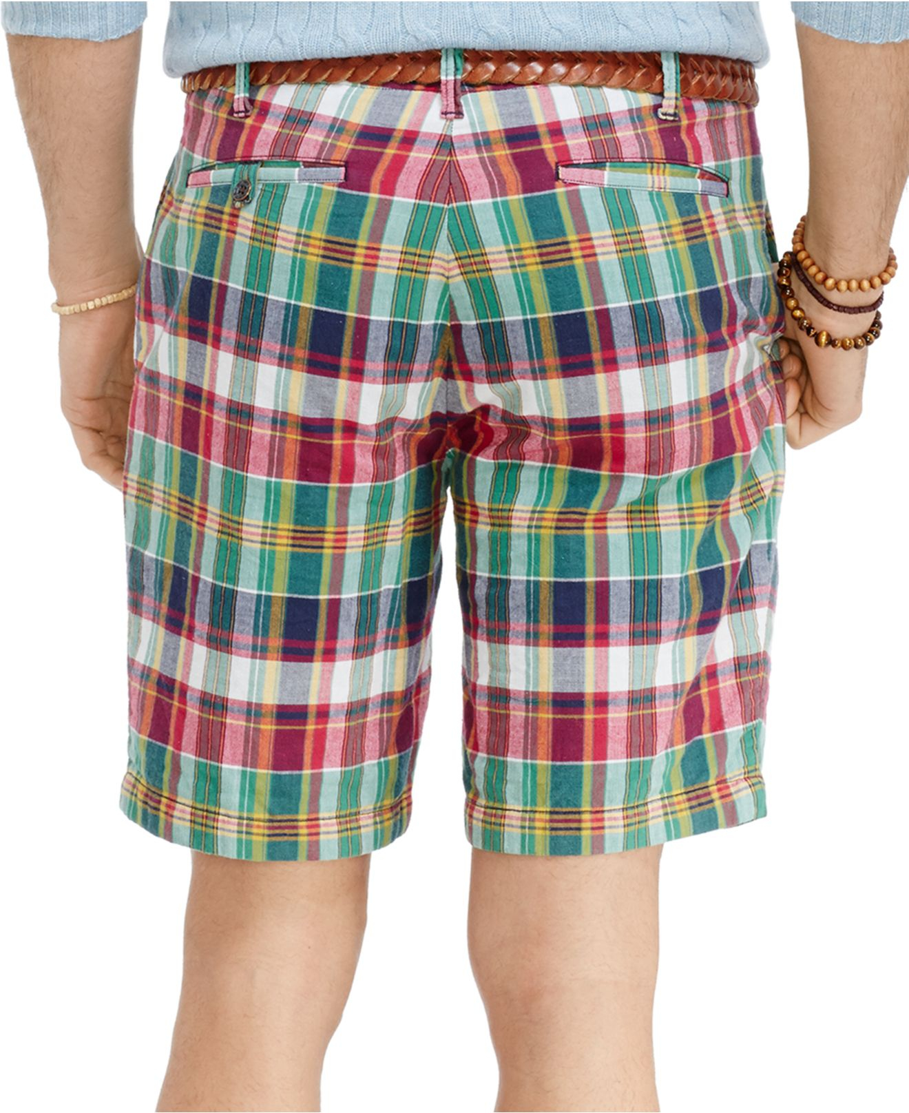 madras pants ralph lauren
