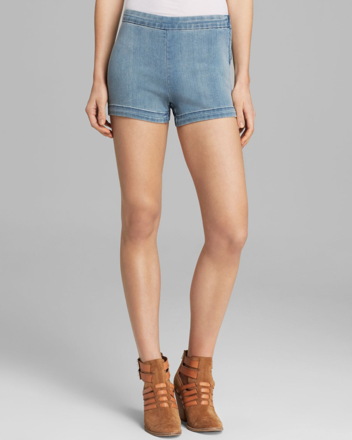 free people high waisted shorts