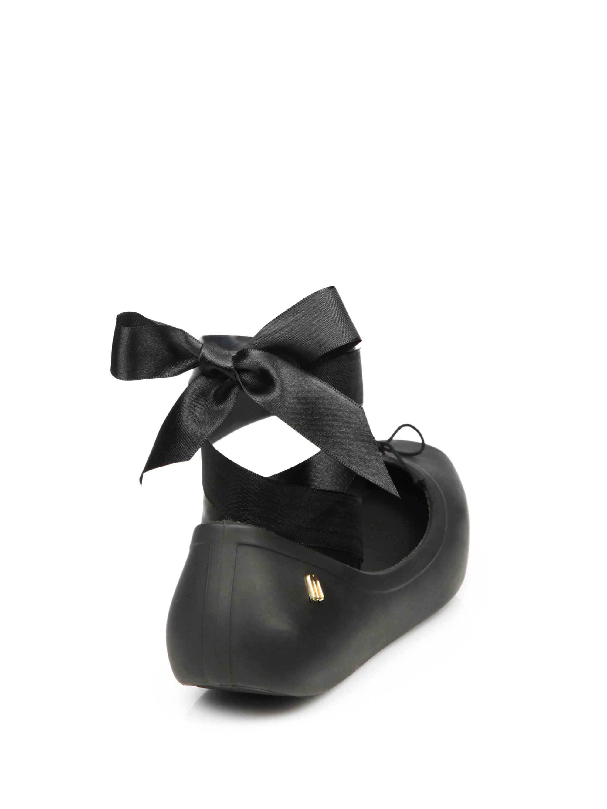 rubber ballerina shoes