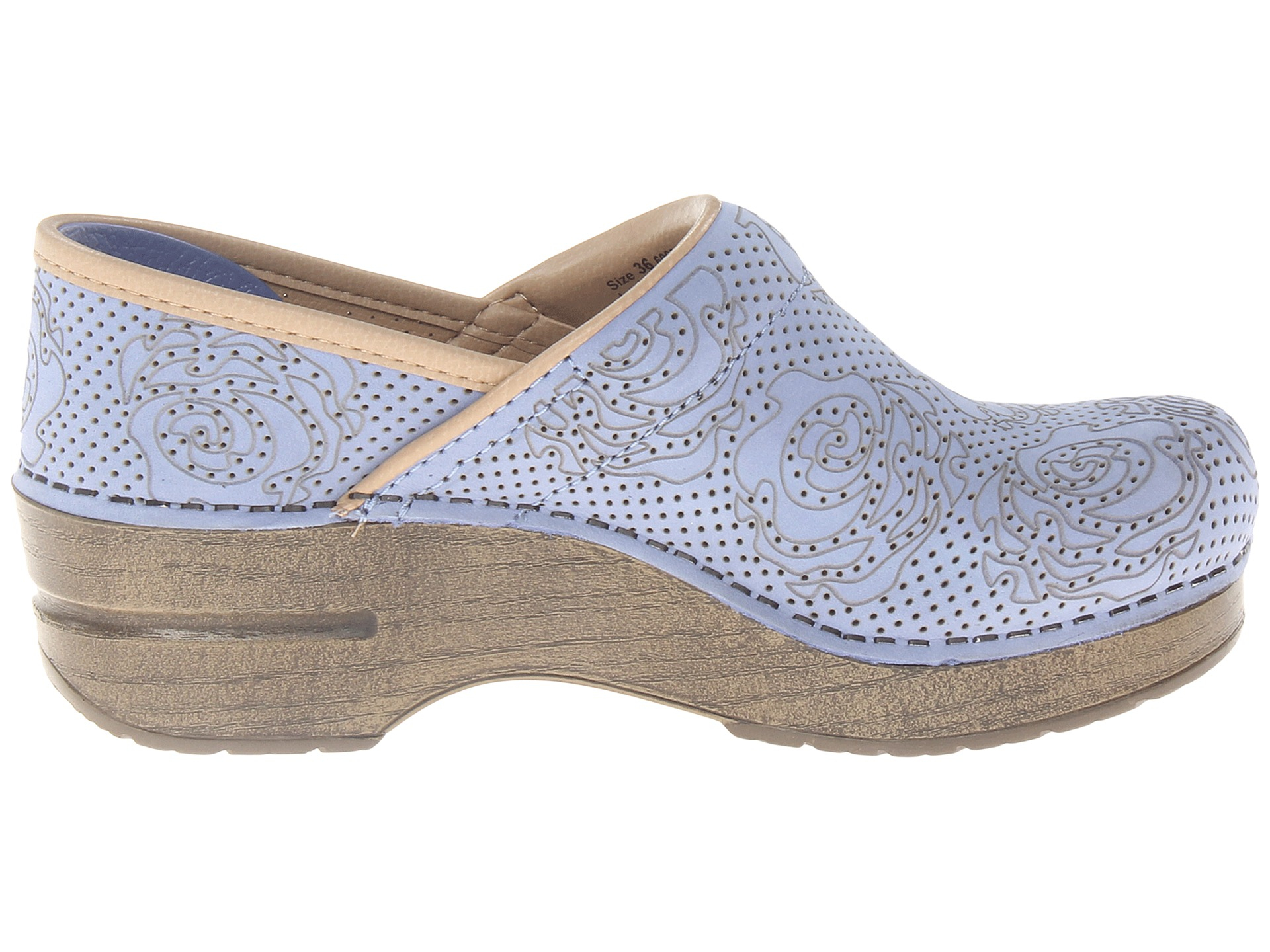dansko vivid floral patent