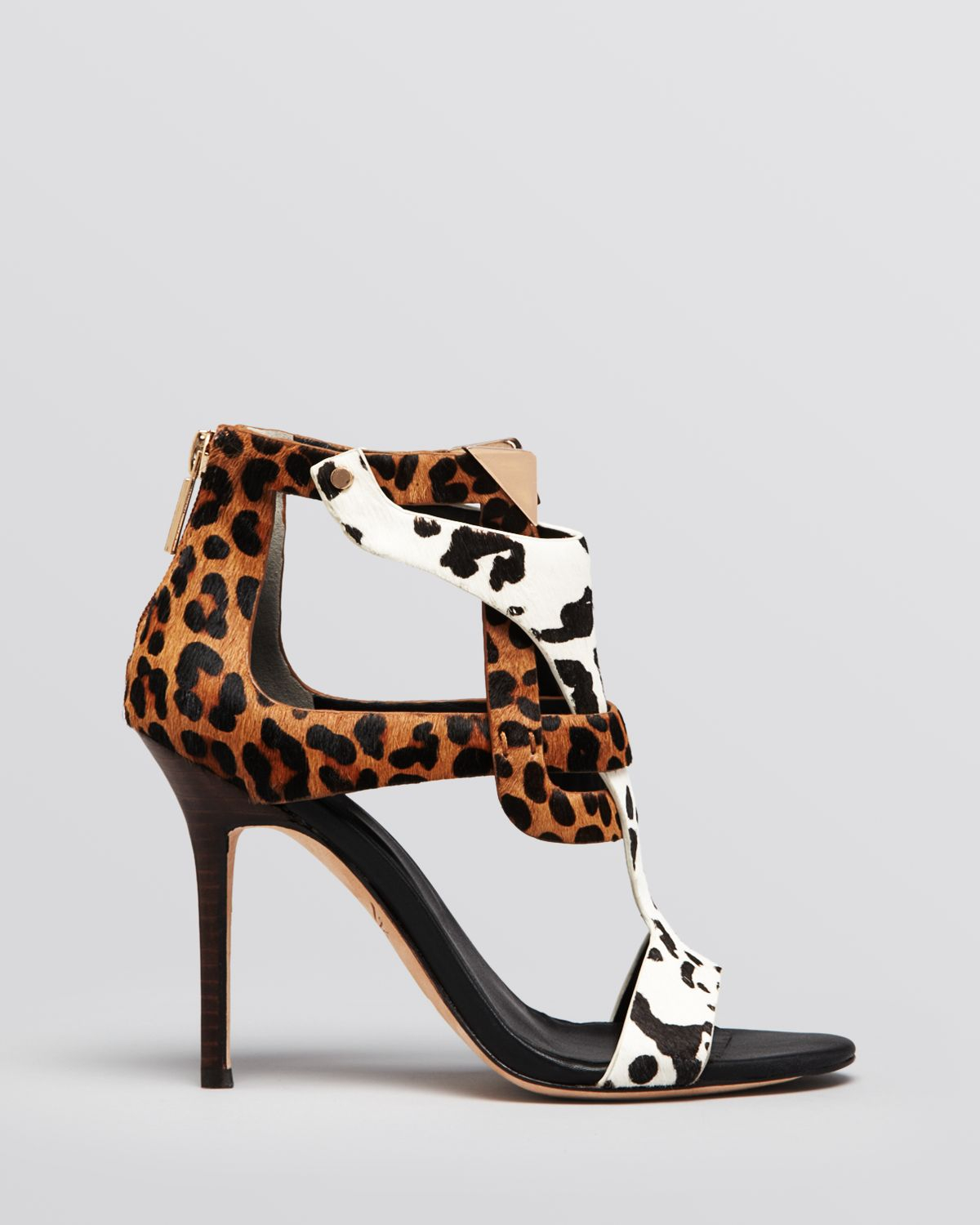 printed high heels