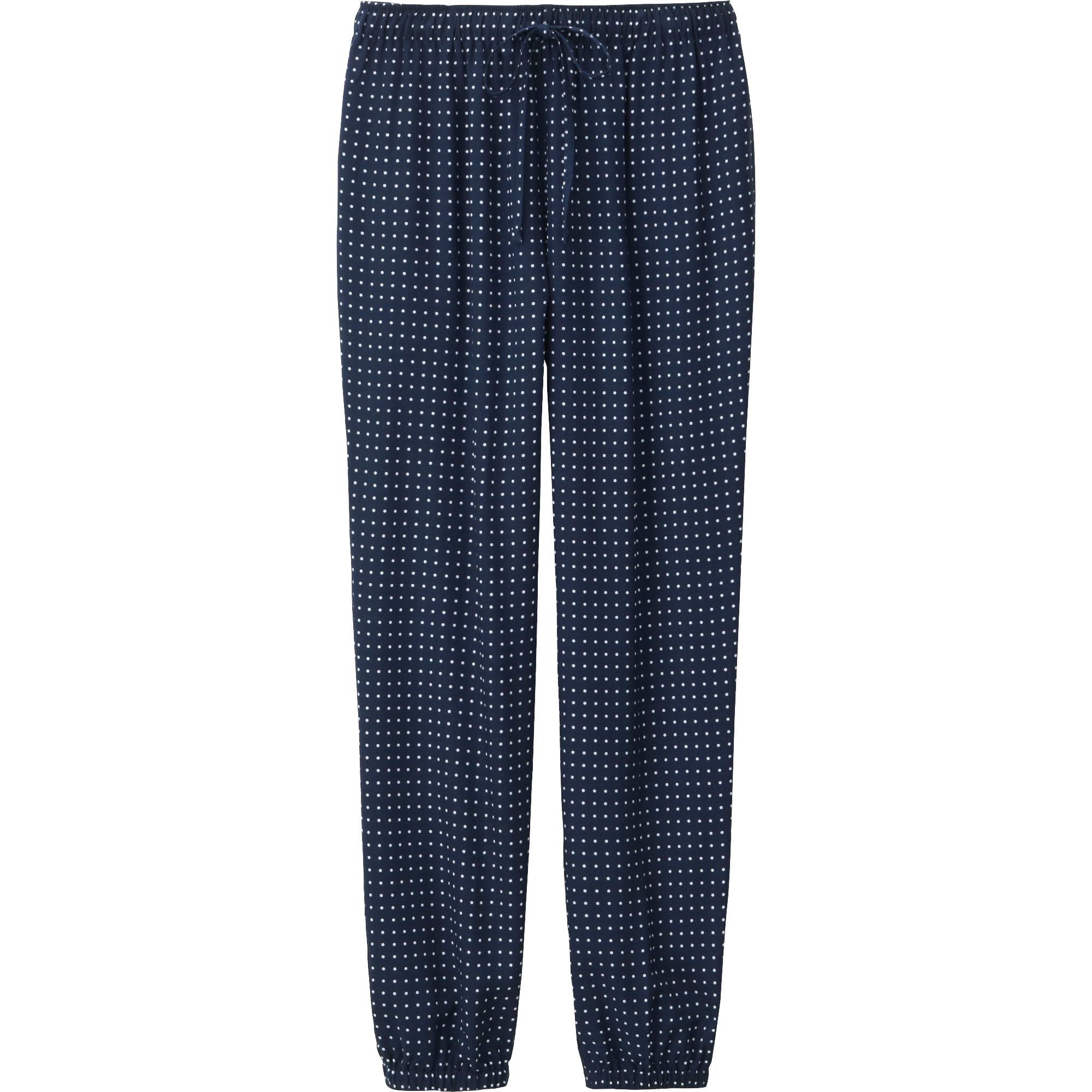 Uniqlo Women Drape Pants in Blue (NAVY) | Lyst