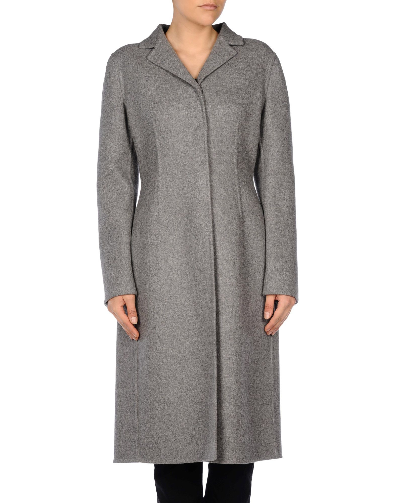 Lyst Prada Coat in Gray