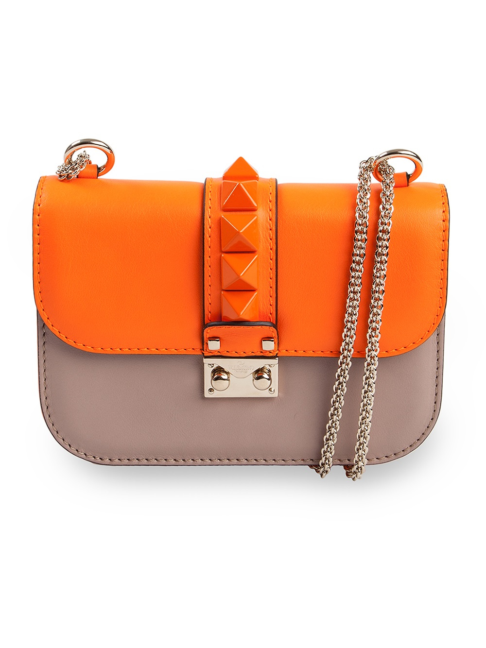 Valentino Shoulder Bag in Orange (yellow & orange) | Lyst