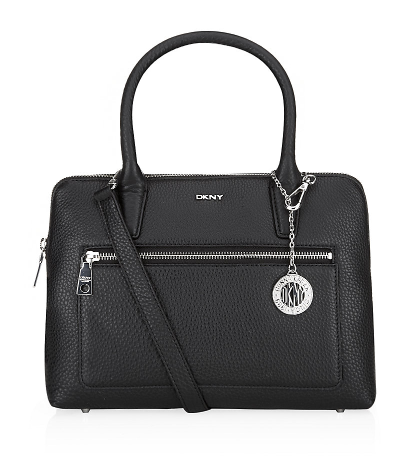 Dkny Tribeca Double Zip Satchel in Black Lyst