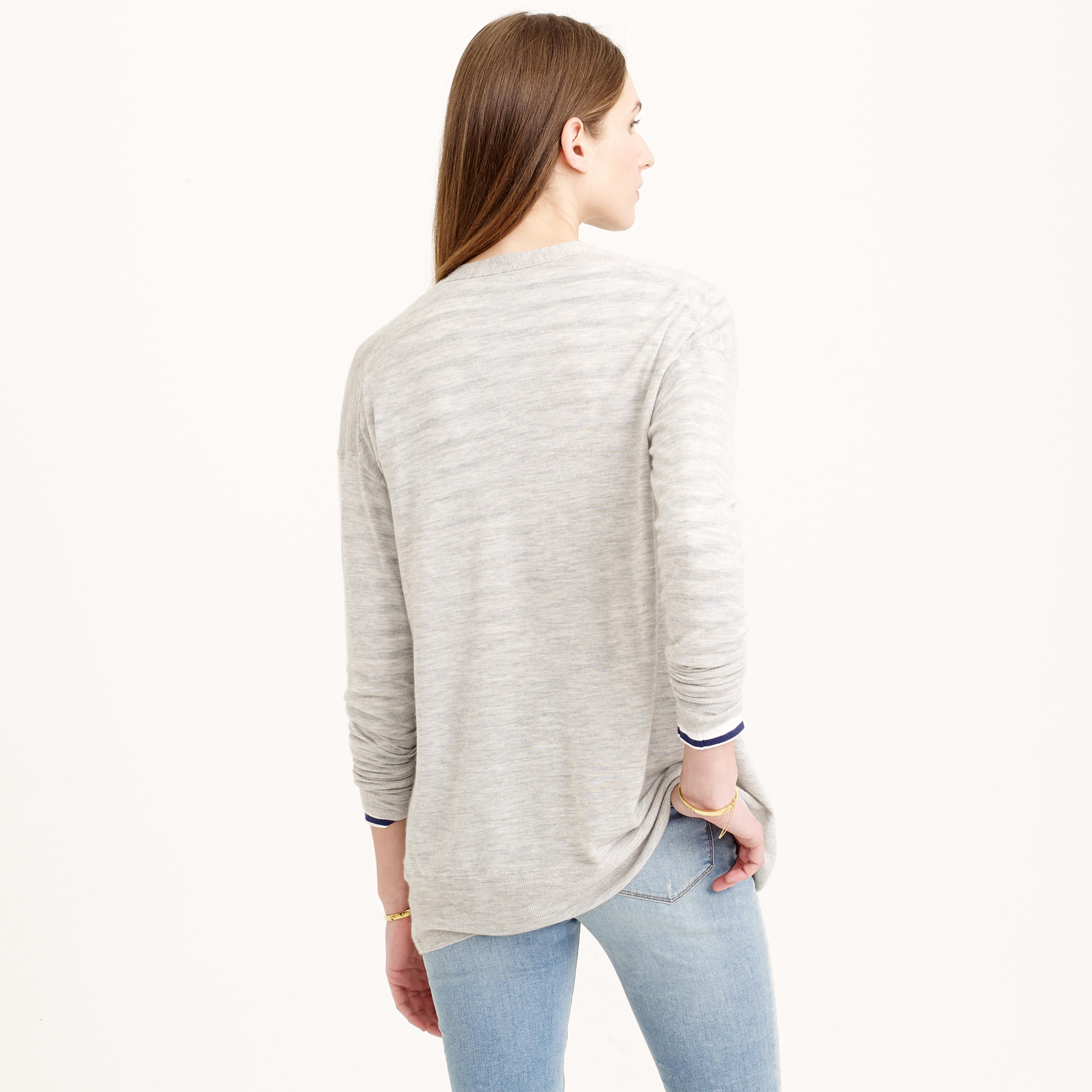 J.crew Collection Featherweight Cashmere Pocket Cardigan Sweater in