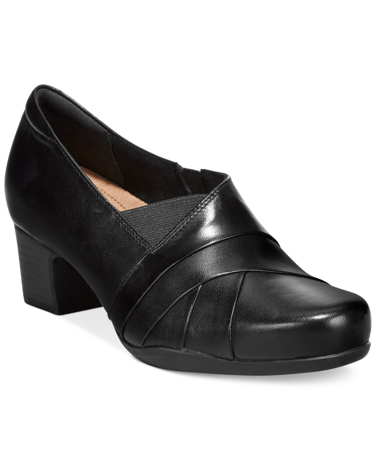 Clarks Artisan Women's Rosalyn Adele Pumps in Black (Black Leather) | Lyst