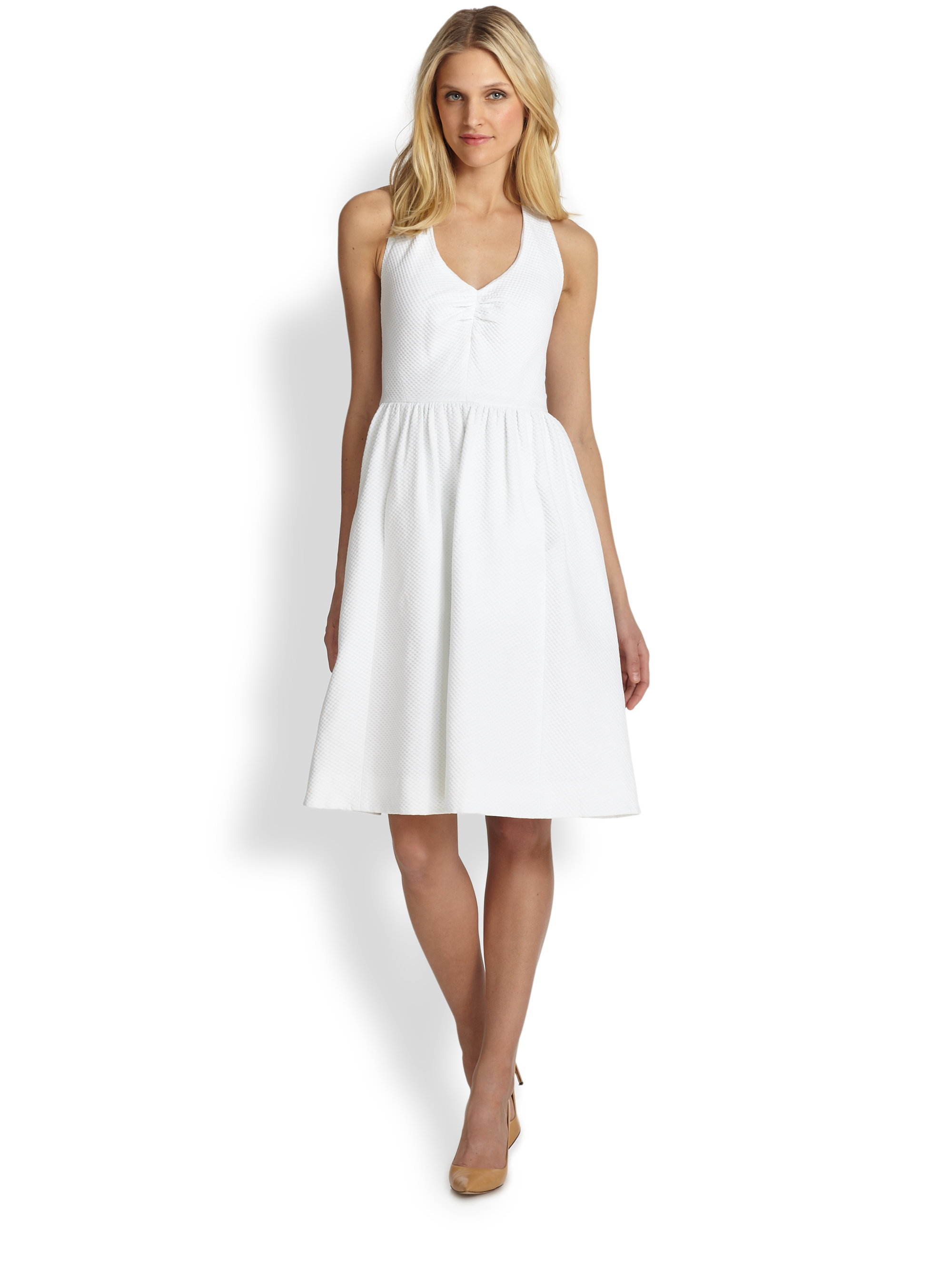 Lyst Kate Spade New York Hampton Dress in White