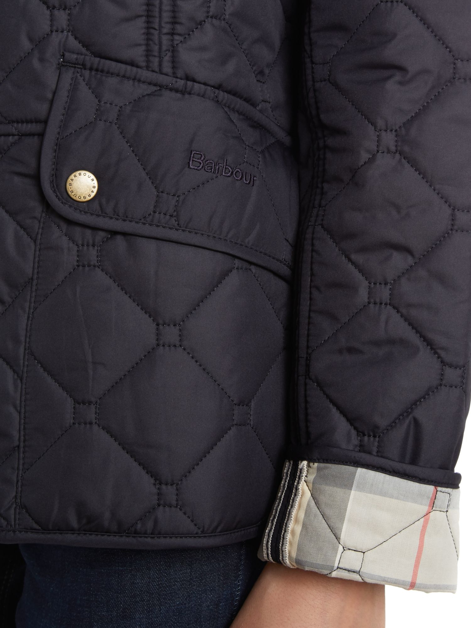Barbour Turnberry Quilt Summer Jacket in Blue Lyst