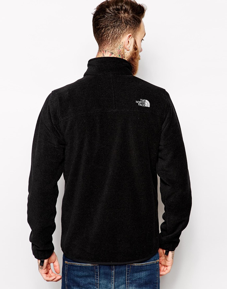 The north face Fleece Jacket in Black for Men | Lyst