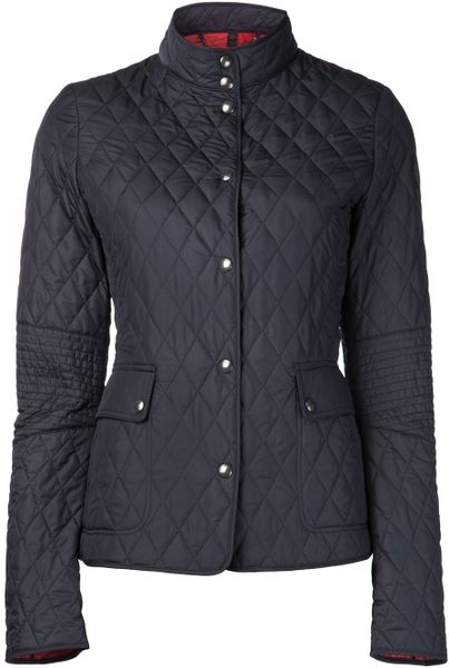 Belstaff Quilted Jacket in Blue | Lyst