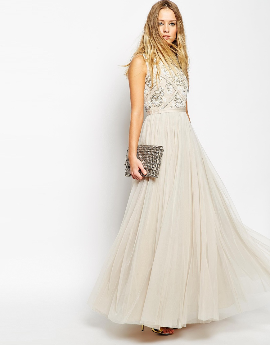 needle and thread maxi dress