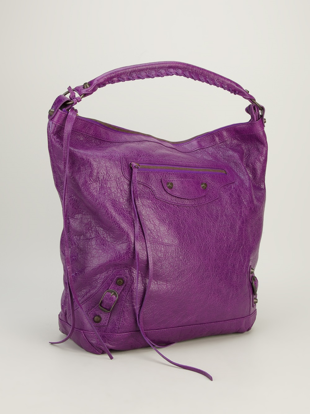 Lyst - Balenciaga Classic Day Slouchy Tote in Purple
