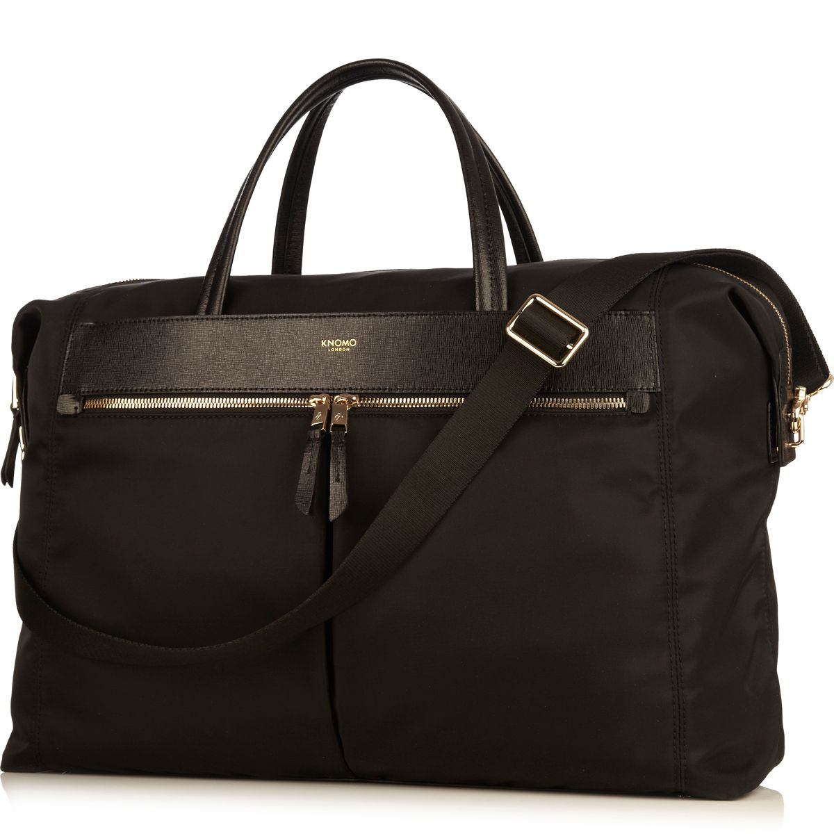 Knomo Dover 15 Black Weekend Bag in Black | Lyst Knomo Dover 15 Black Weekend Bag in Black | Lyst