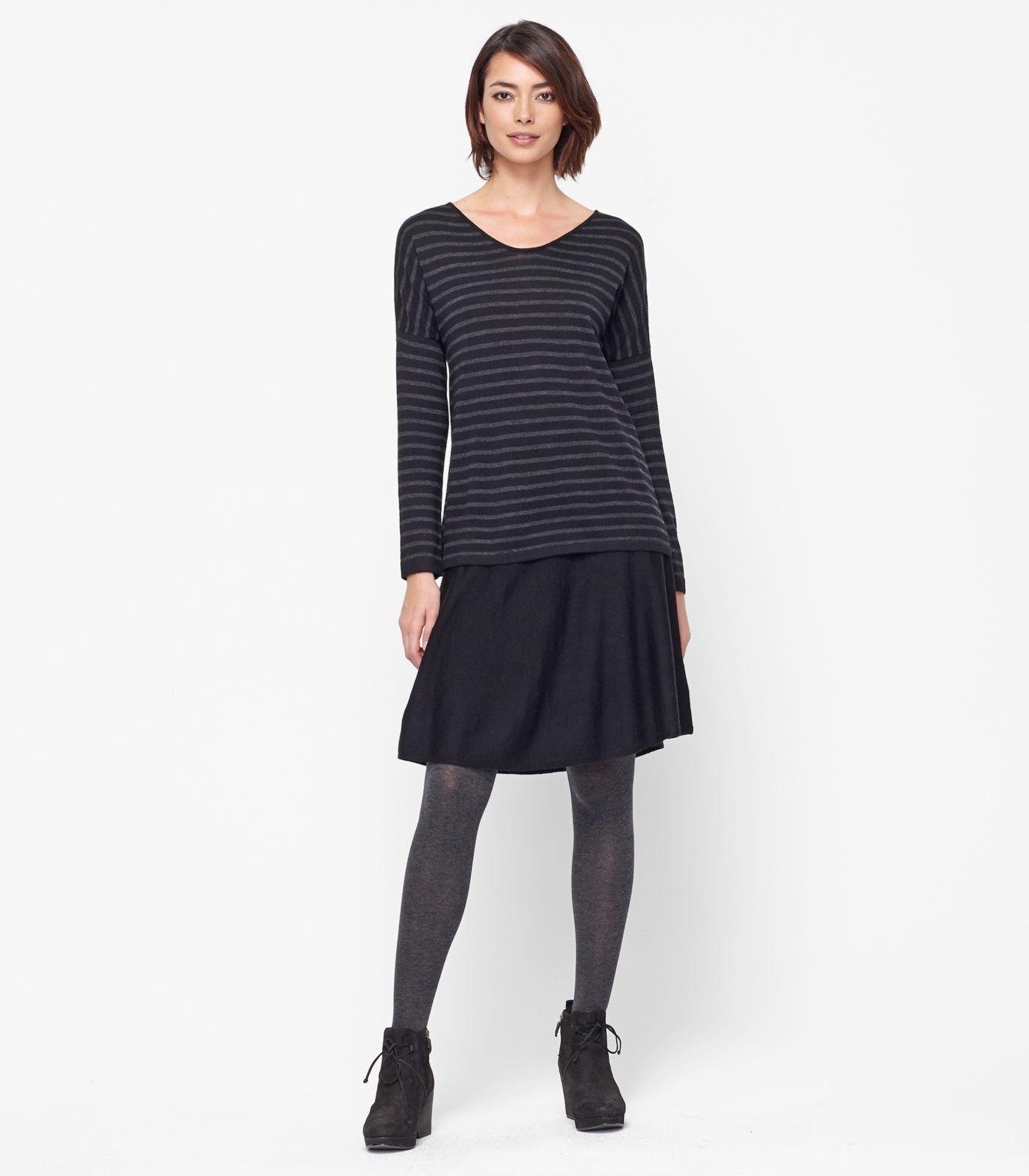 Lyst - Eileen Fisher Organic Cotton Sweater Knit Jersey ...