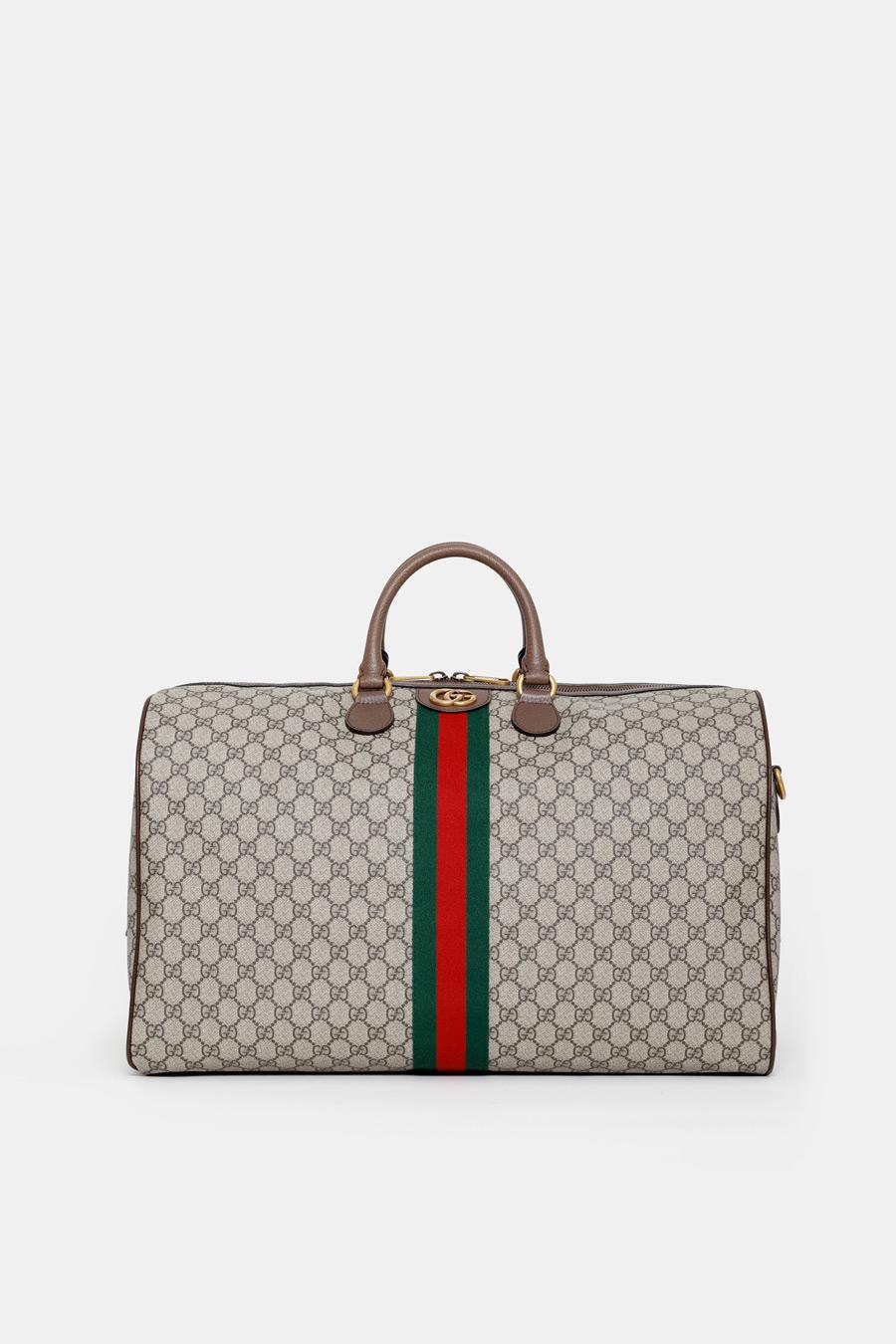 Gucci Ophidia Men&#39;s Duffle Bag in Brown - Lyst