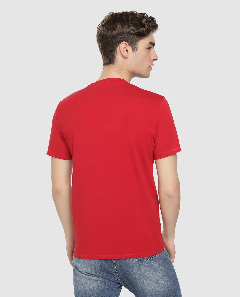 guess red tshirt