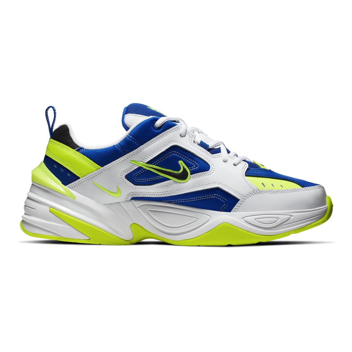 Nike Synthetic M2k Tekno Casual Trainers in White / Blue (Blue) for Men ...
