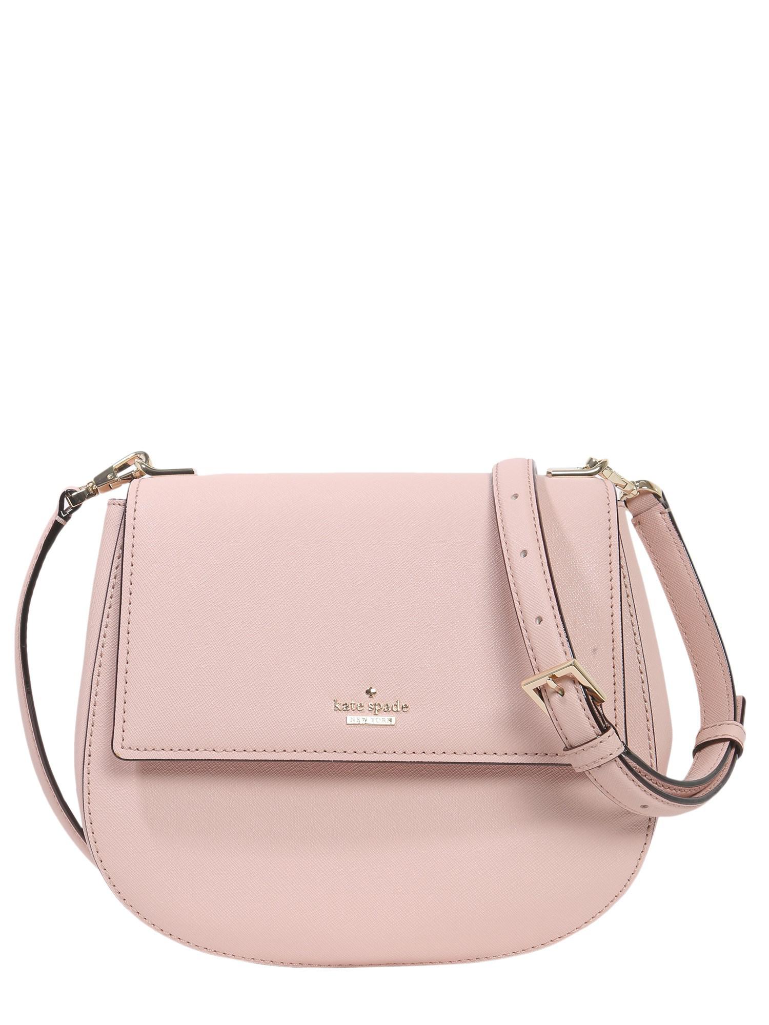 Kate Spade Cameron Street Byr Leather Crossbody Bag In Pink Lyst Kate Spade Women S Pink Cameron Street Byr Leather Crossbody Bag