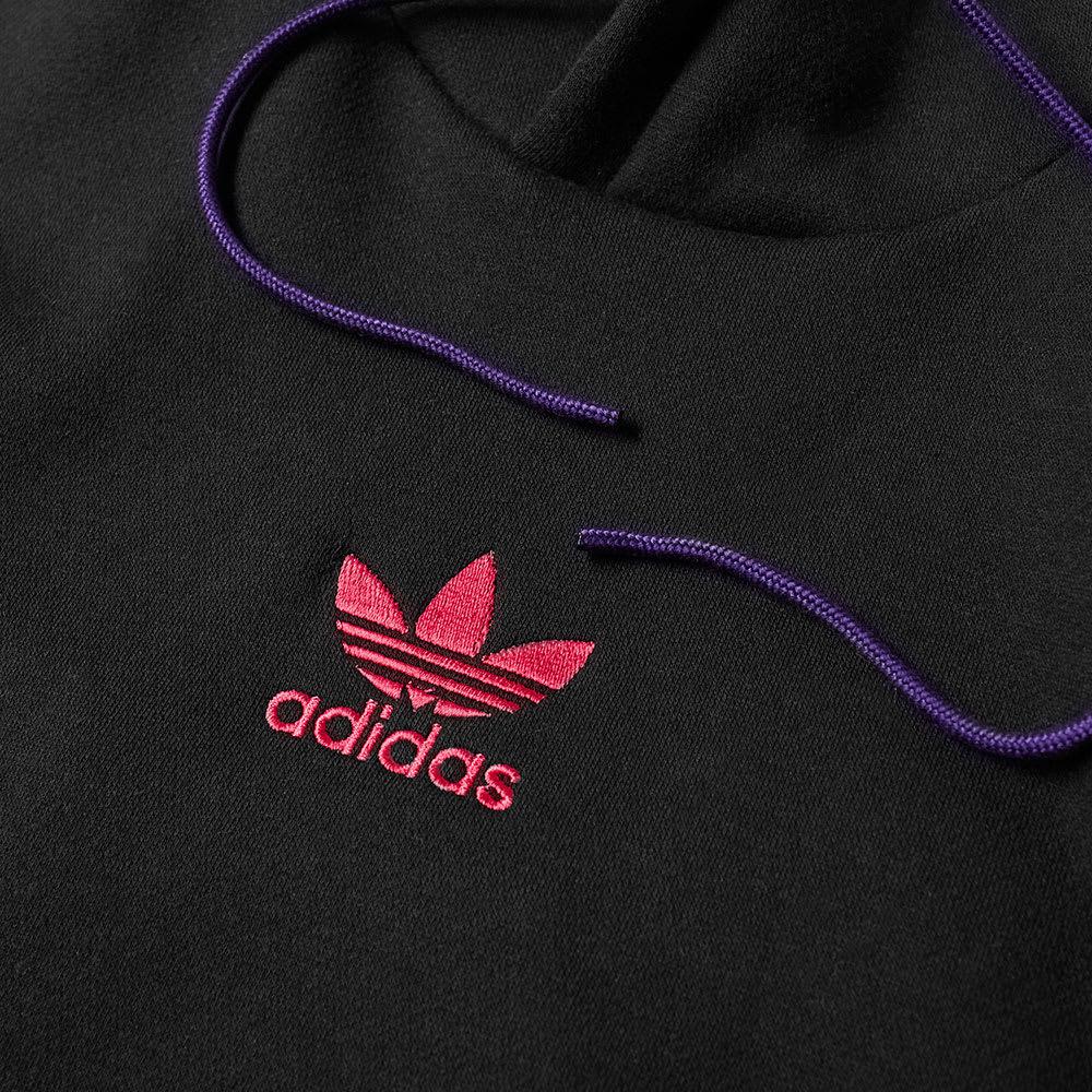 adidas Cotton Sportive 3 Stripe Hoody in Black for Men - Lyst adidas Cotton Sportive 3 Stripe Hoody in Black for Men - Lyst