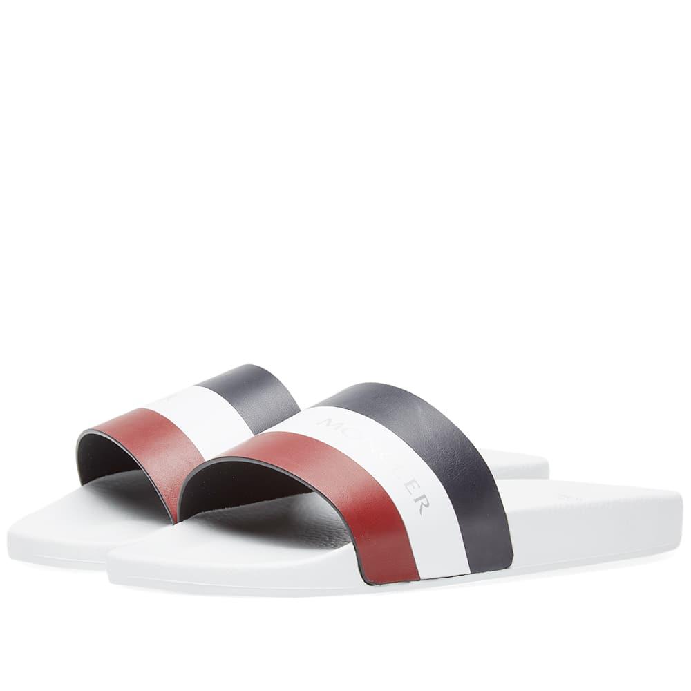 white moncler sliders white moncler sliders
