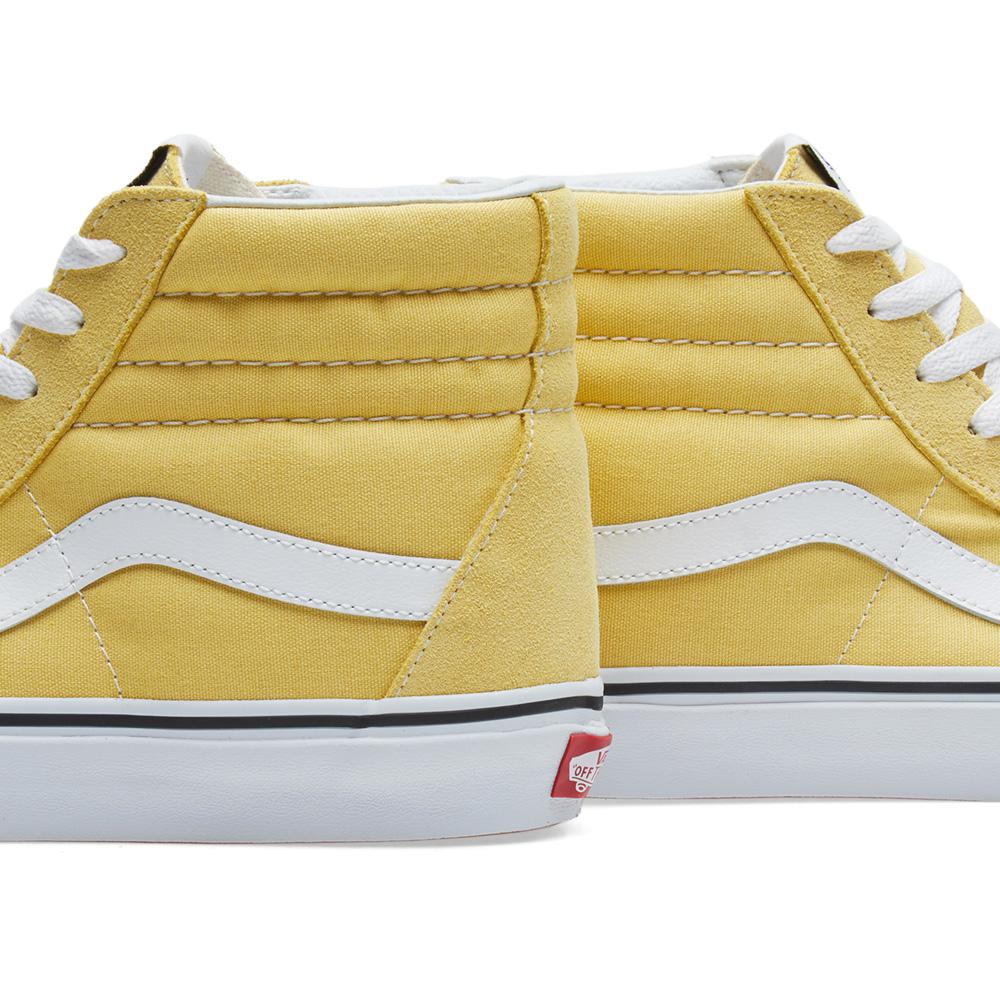 vans yellow leather