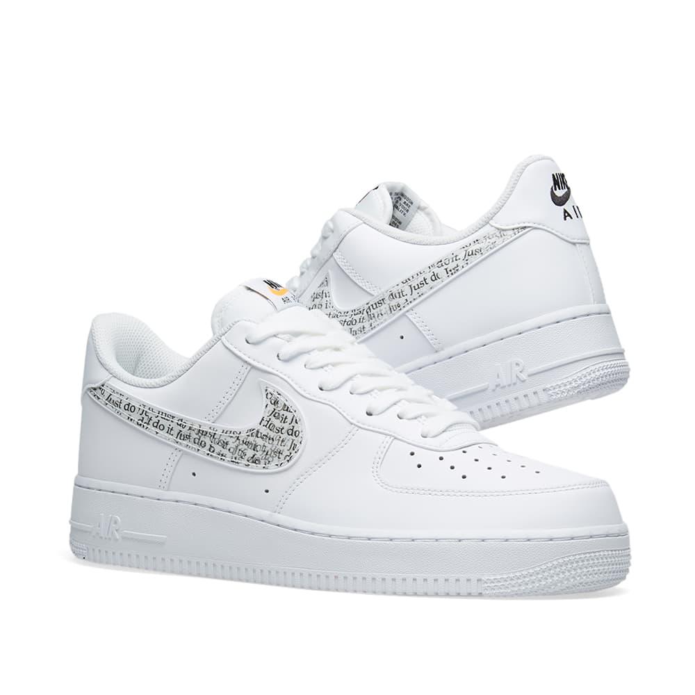 nike air force 1 just do it white footlocker