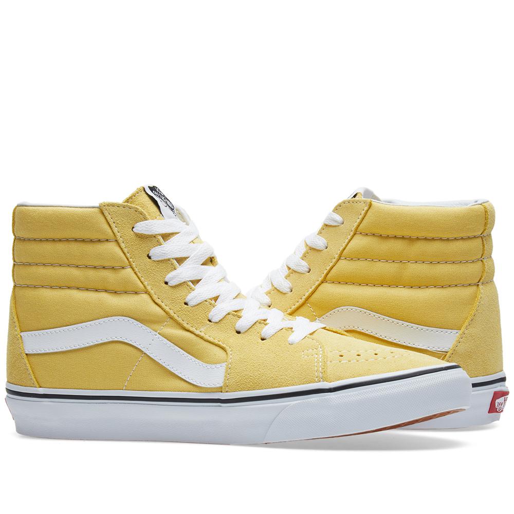 Lyst - Vans Sk8-hi in Yellow