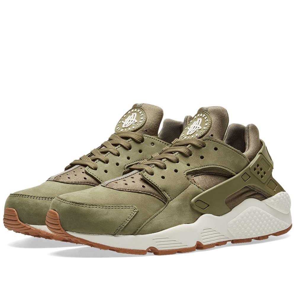 hunter green huaraches