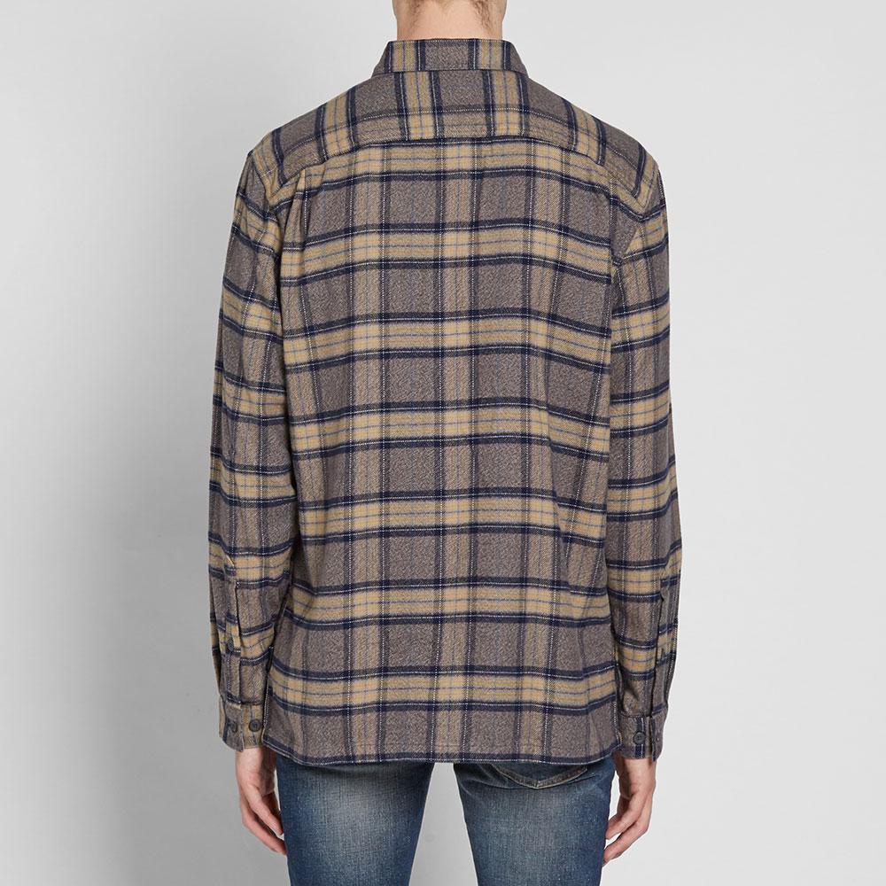 patagonia fjord flannel grey