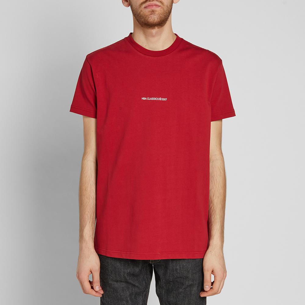 Lyst - Hood By Air 2007 Tee in Red for Men