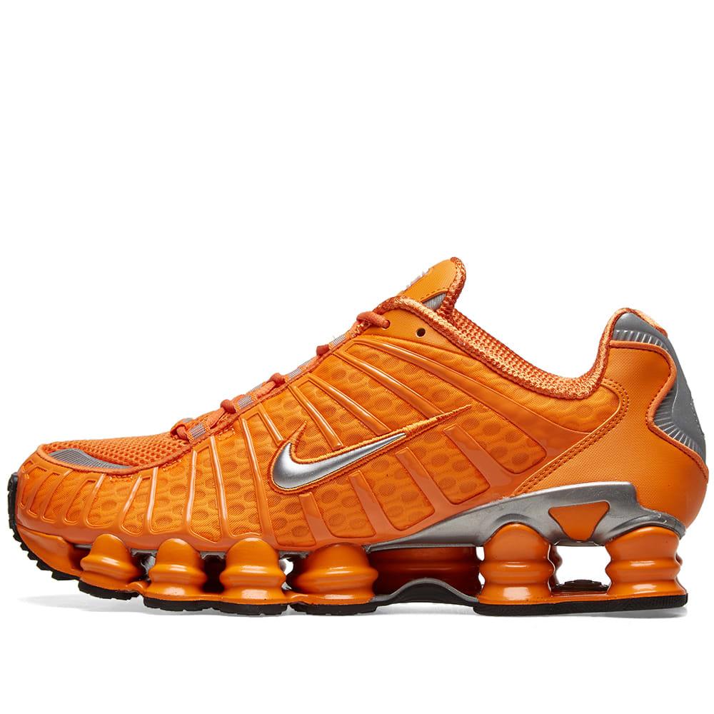 nike shox tl clay orange