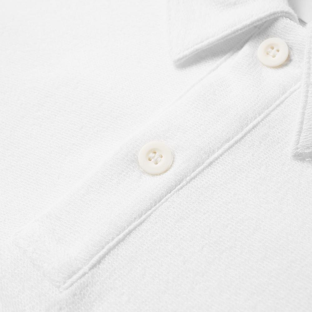 Lyst - Onia Alec Reversed Terry Polo in White for Men