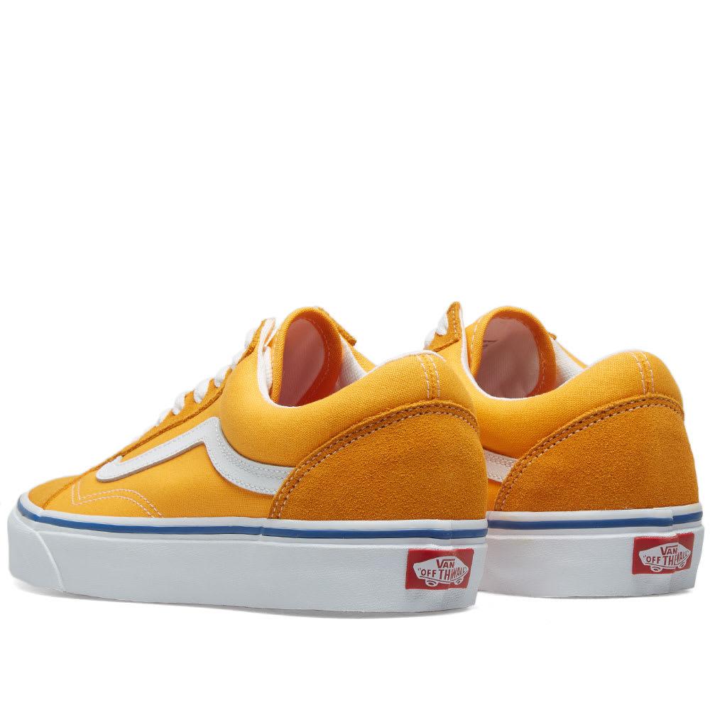 Vans Ua Old Skool in Yellow for Men - Save 16% - Lyst