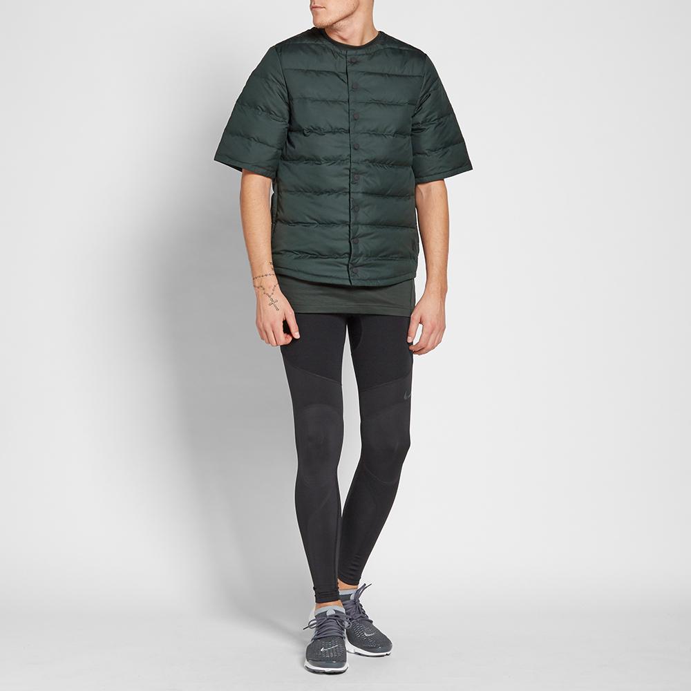 green nike puffer jacket