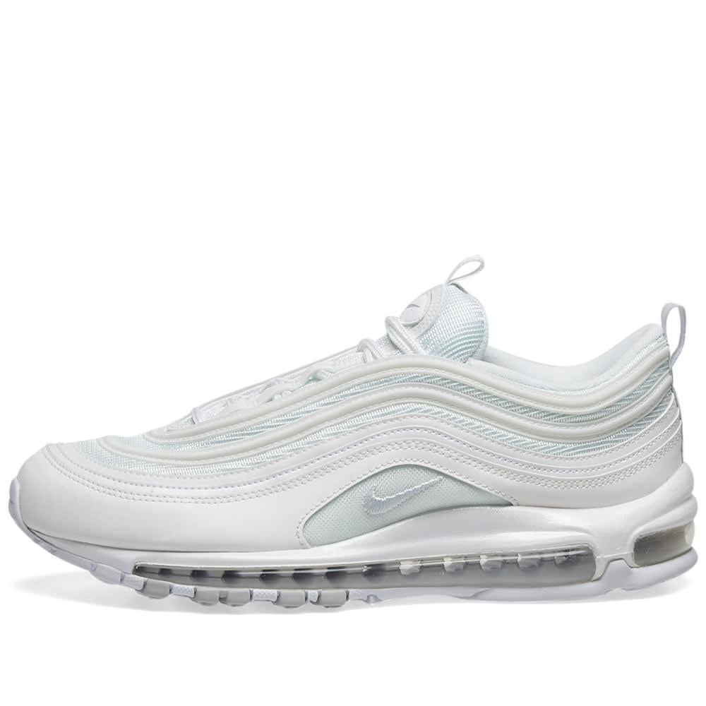 Nike Leather Air Max 97 W in White - Lyst