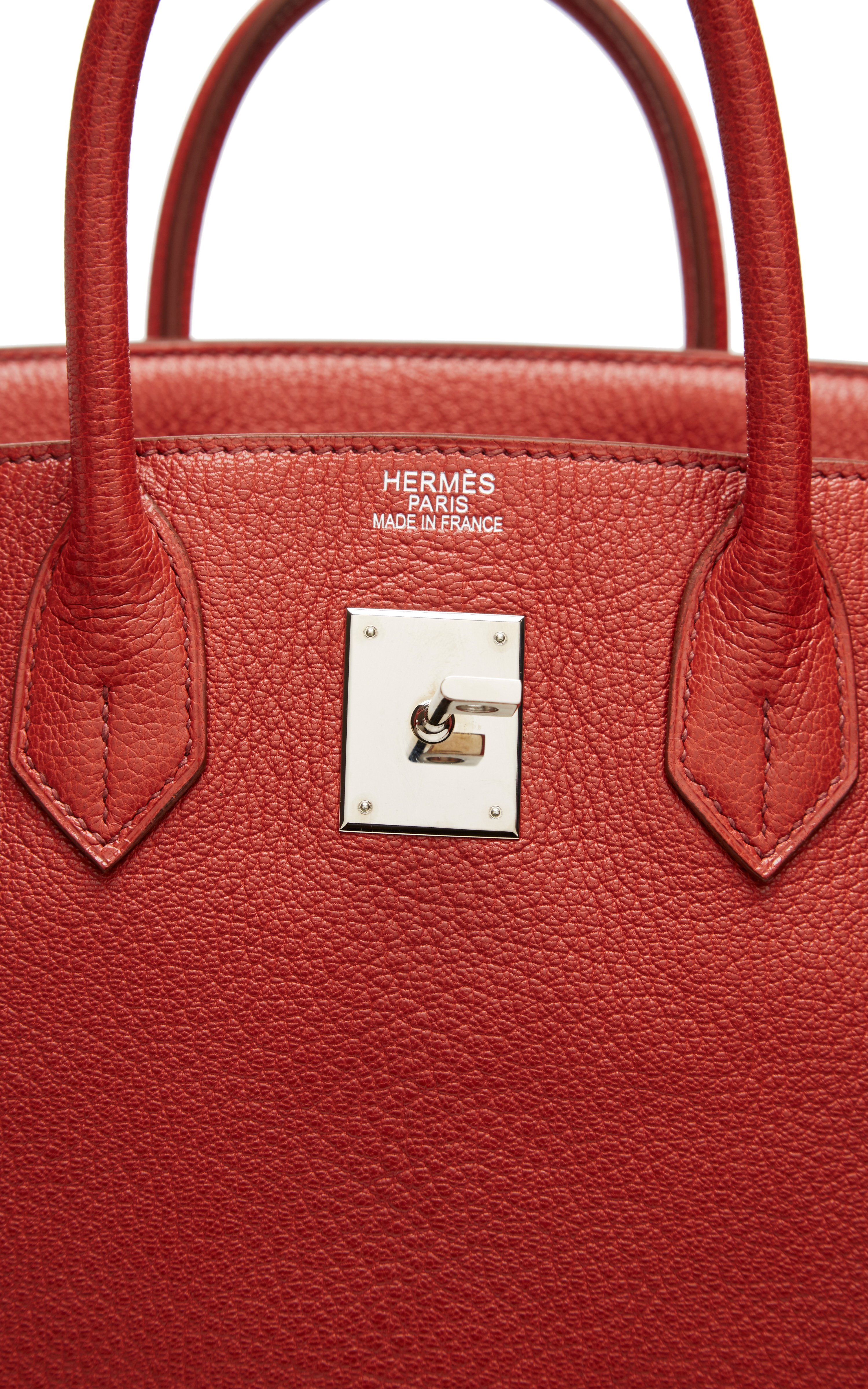 hermes micro baby birkin red satchel