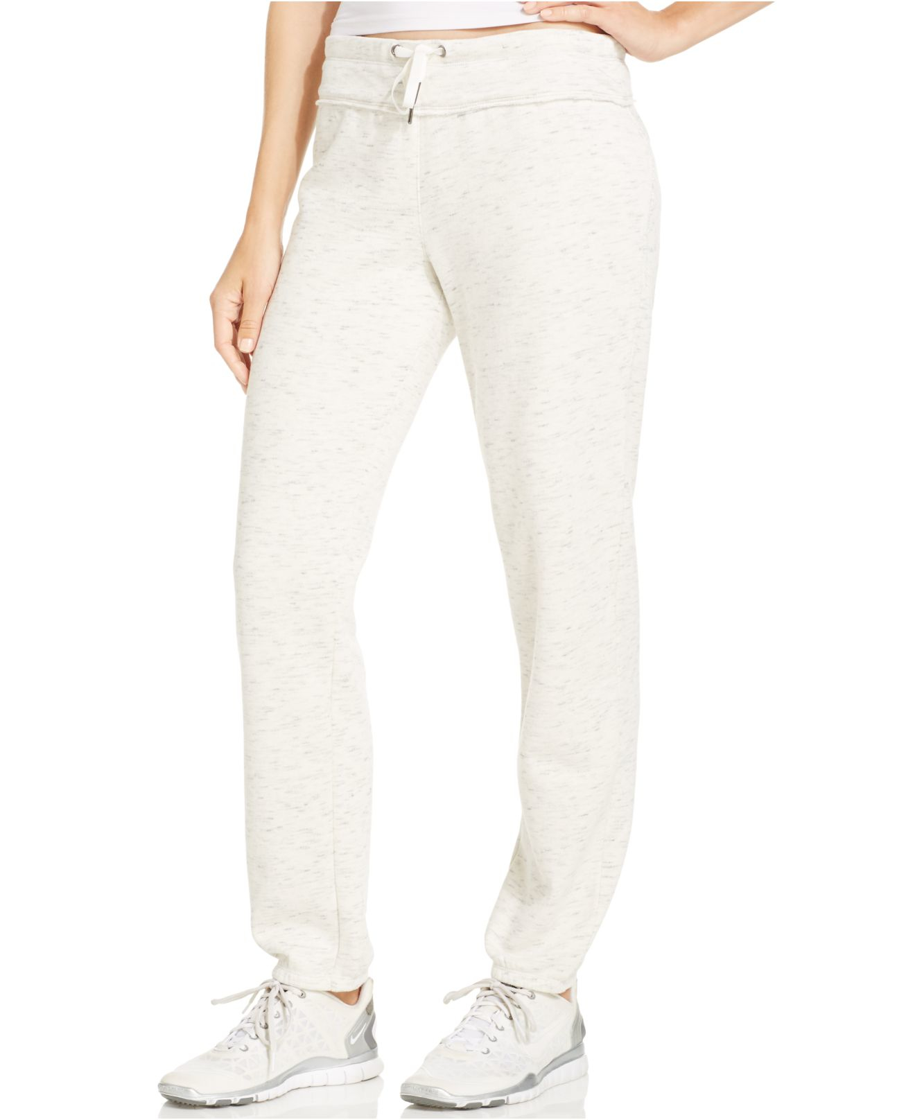 beige jogger pants womens