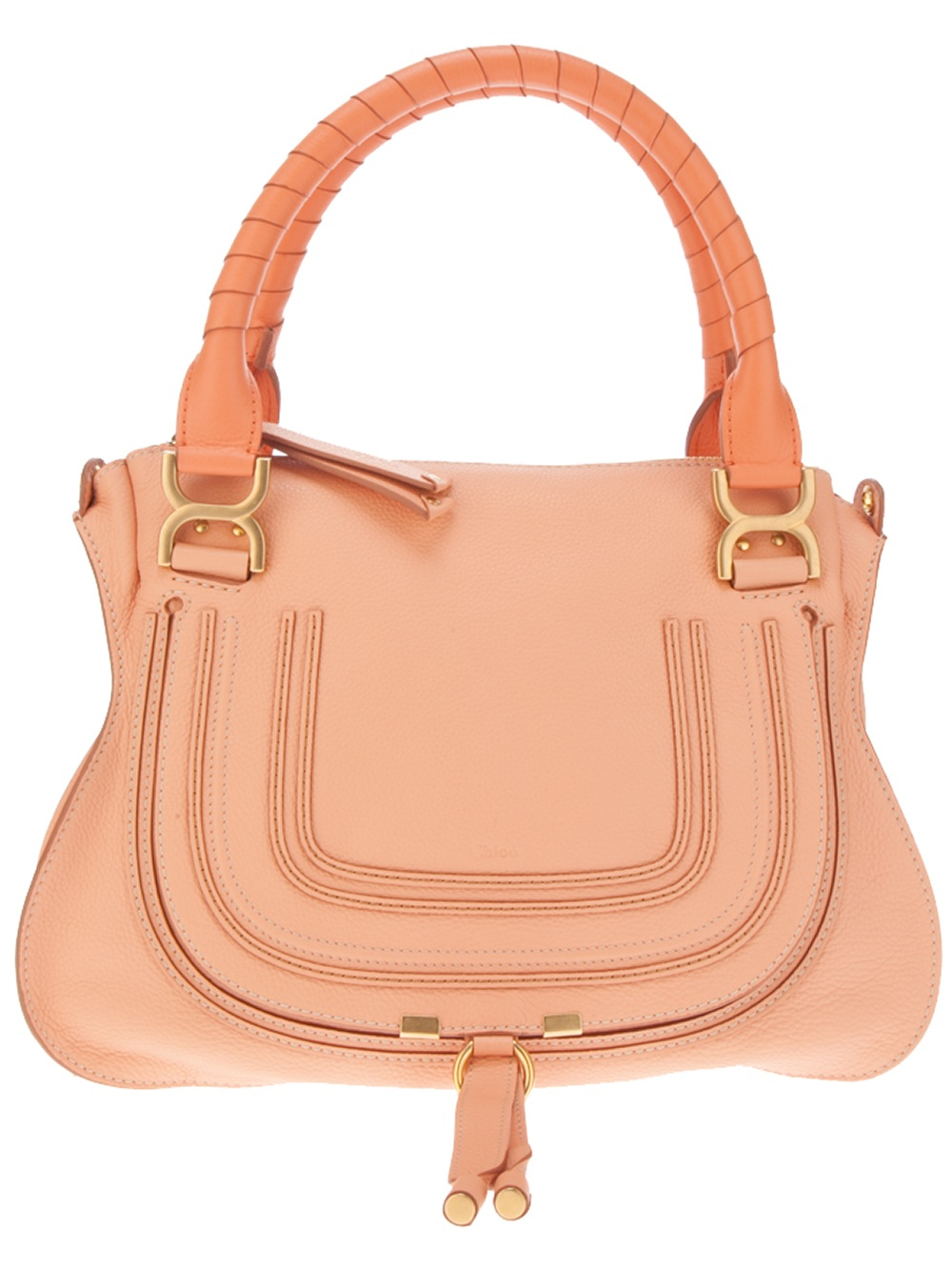 Lyst - Chloé Saddle Bag in Pink