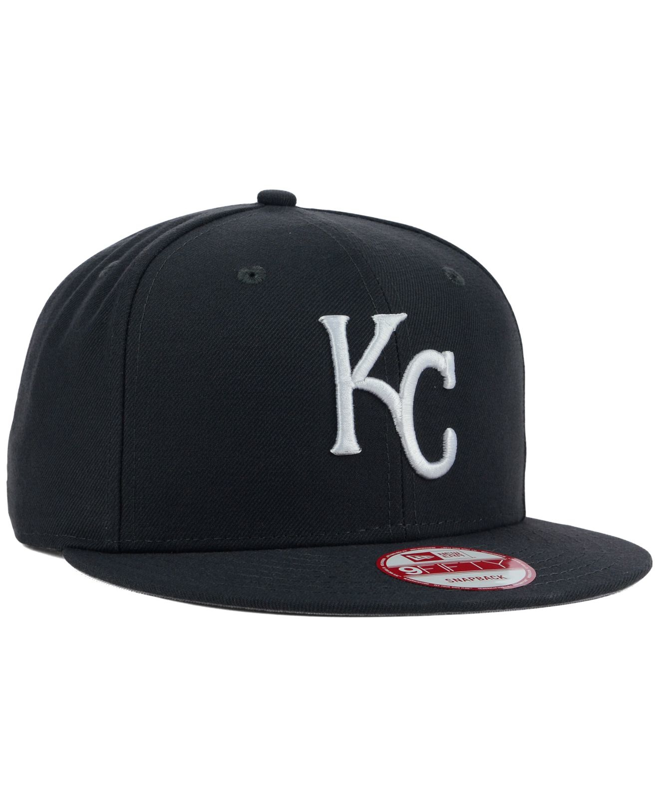 Lyst - Ktz Kansas City Royals C-dub 9fifty Snapback Cap in Black for Men