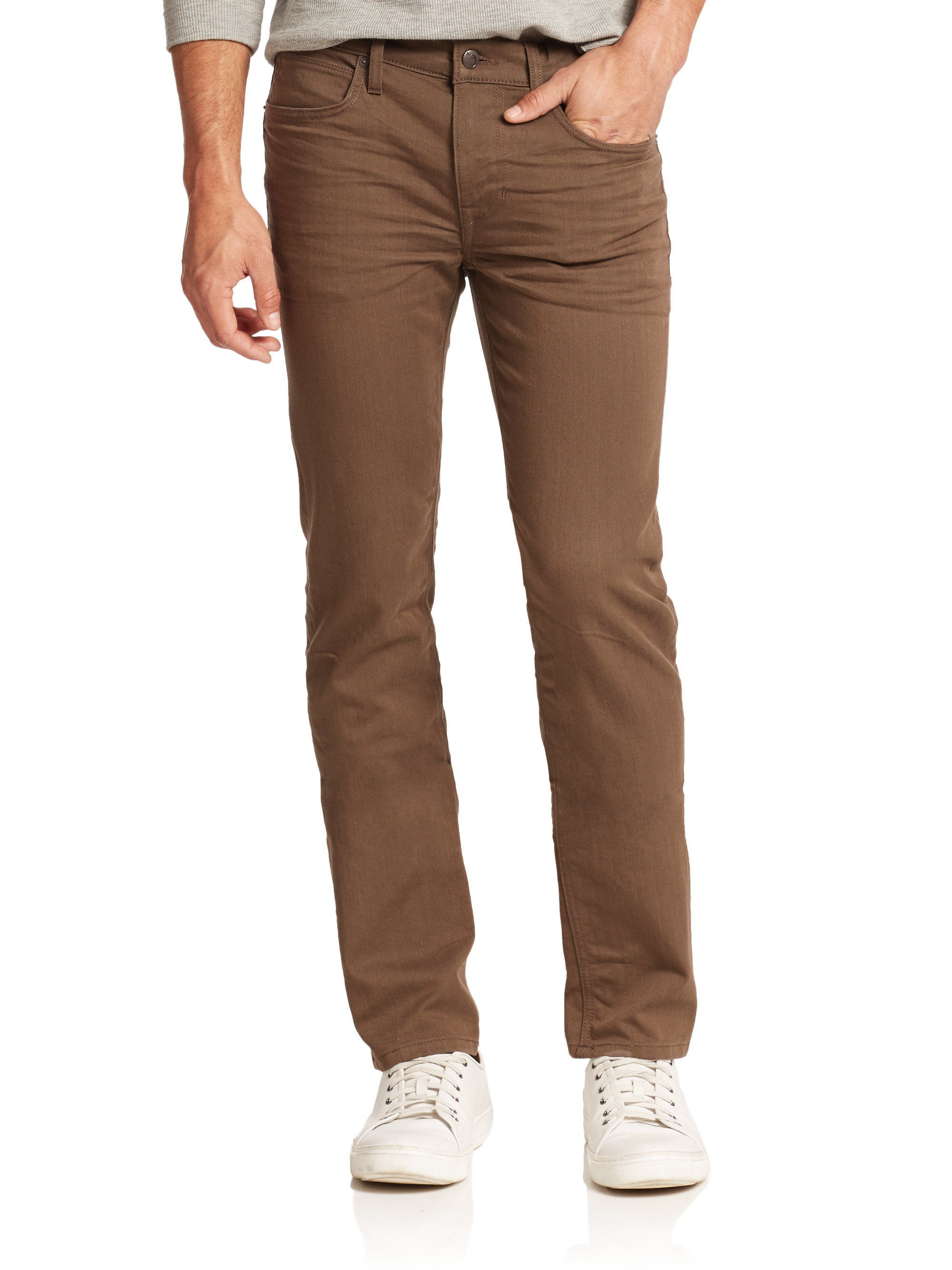 Joe's Jeans Slim-fit Jeans in Brown for Men | Lyst