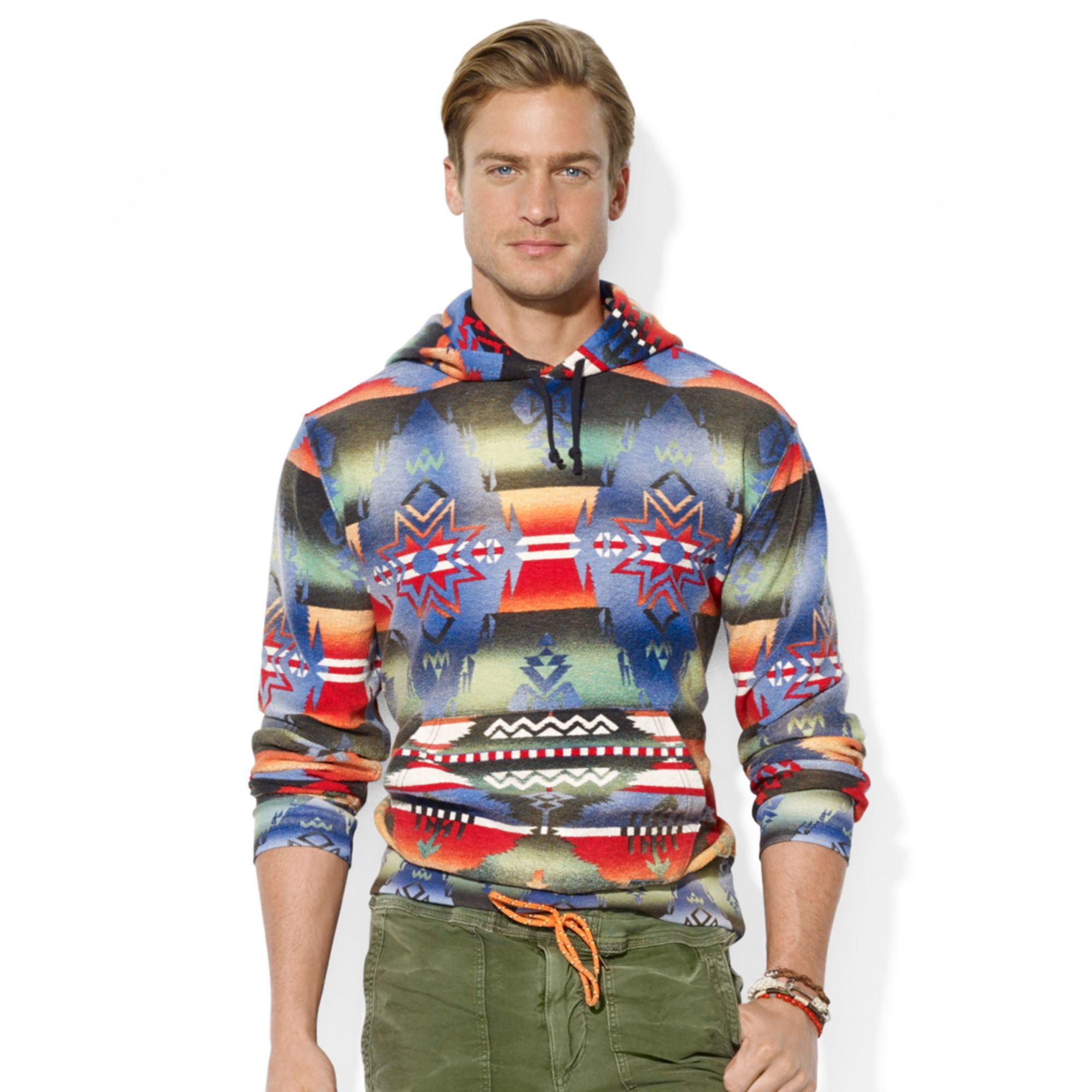 polo ralph lauren tie dye hoodie mens