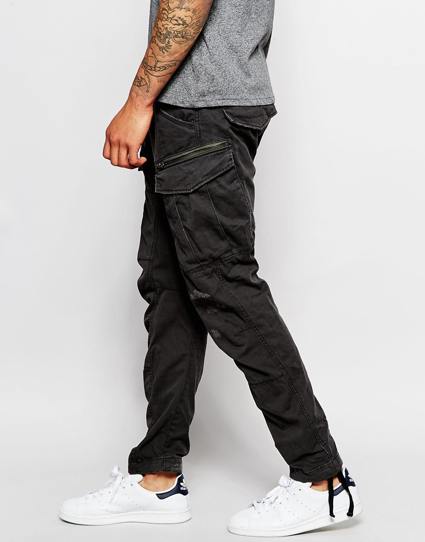 Lyst - G-Star Raw Cargo Pants Rovic Zip Art 3d Tapered Fit Restored in ...