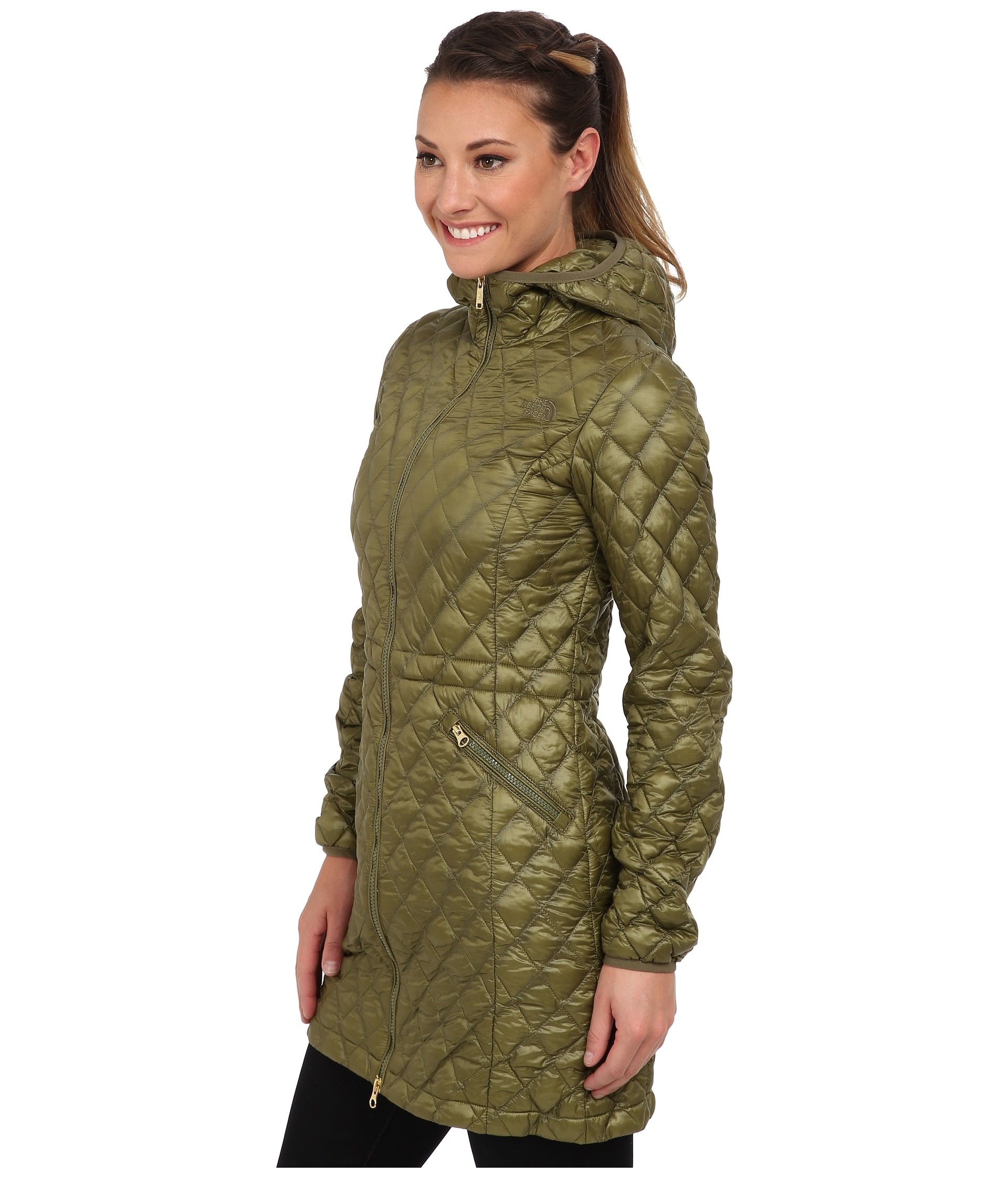 Canada Goose parka online cheap - The north face Thermoball? Parka in Green (Burnt Olive Green) | Lyst